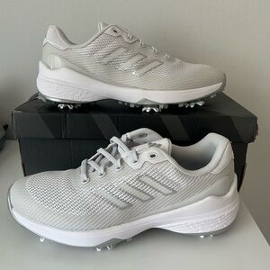 Adidas Women's ZG23 Vent Dash Grey White Silver Golf sneakers Shoes 9.5 NEW BOX